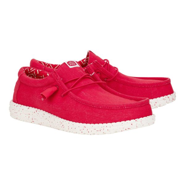 Wally Stretch Canvas - Savvy Red