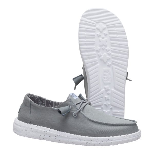Wendy Stretch Canvas - Monument Grey