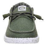 Wendy Stretch Canvas - Deep Green