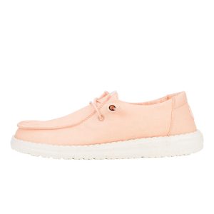 Wendy Stretch Canvas - Peach