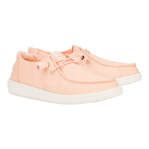 Wendy Stretch Canvas - Peach