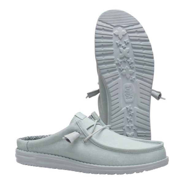 Wally Slip Stretch Canvas - Puritan Grey