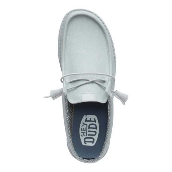 Wally Slip Stretch Canvas - Puritan Grey