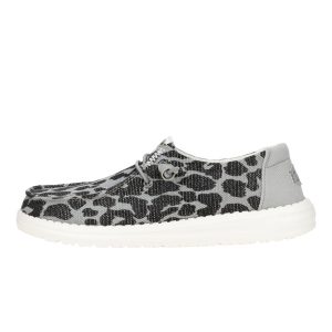Wendy Leopard Sparkle - Black/Grey