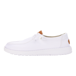 Wendy Stretch Canvas Wide - White