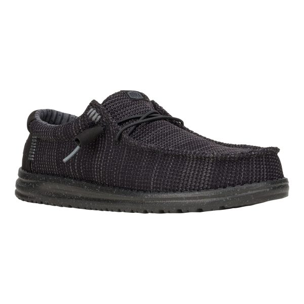 Wally Stretch Sox - Black/Black