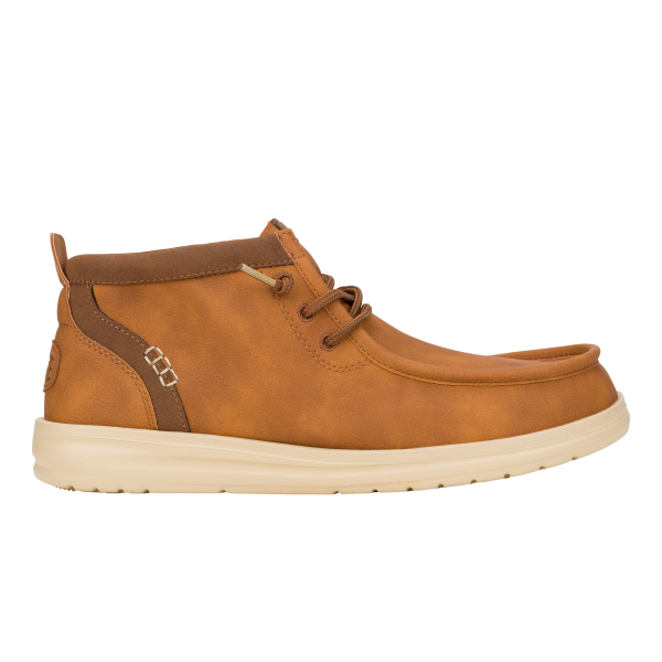 Wally Mid Gripr Classic - Cognac/Tan