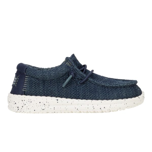 Wally Toddler Stretch Sox - Navy