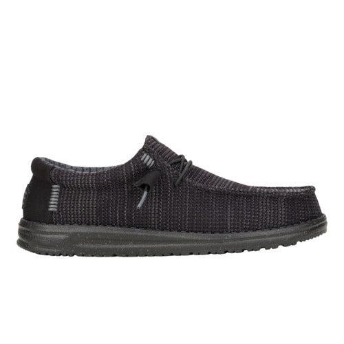 Wally Stretch Sox Wide - Black