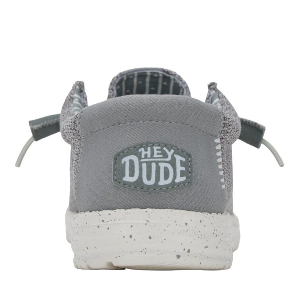 Wally Stretch Sox Wide - Grey