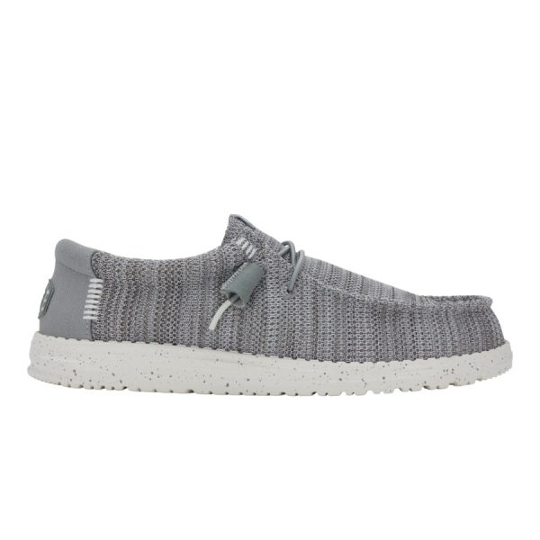 Wally Stretch Sox Wide - Grey