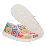 Wendy Crochet Squares - Pink/Multi