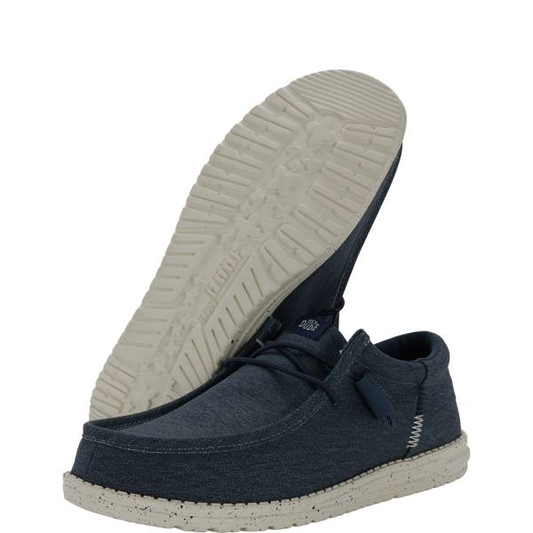 Wally Funk Stretch Canvas - Blue