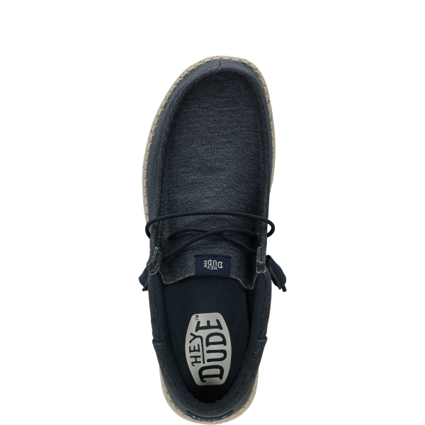 Wally Funk Stretch Canvas - Blue