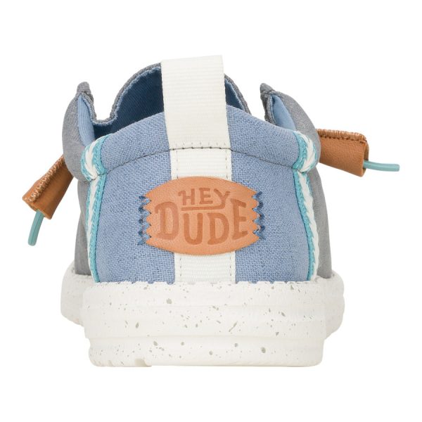 Wally Craft Linen - Monument Grey/Faded Denim