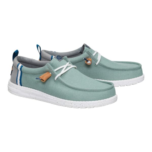 Wally Craft Linen - Iceberg Green/Moon Grey