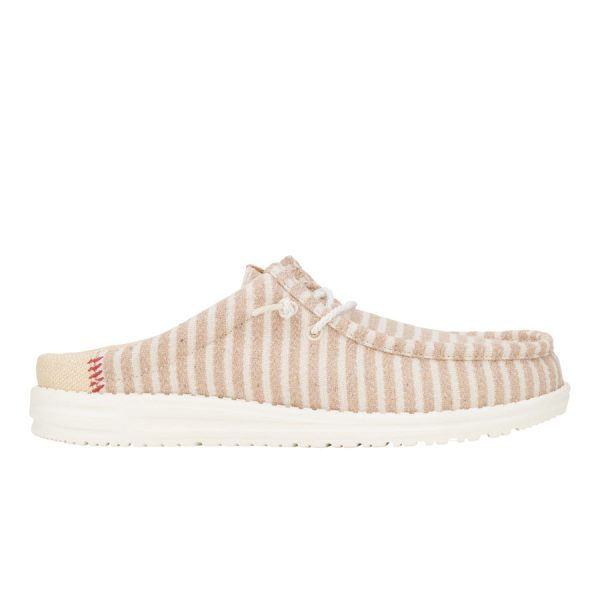 Wally Slip Resort - Tan/White
