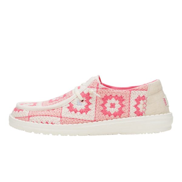 Wendy Cottage Crochet - Coral/Ballerina Pink