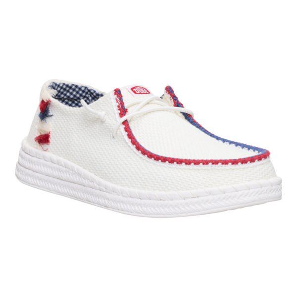 Wendy Espadrille Americana - White