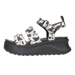 Delray Buckle Animal - Black/White