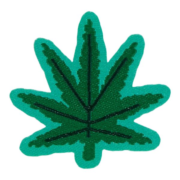 Hemp Leaf Patch - Hemp Green