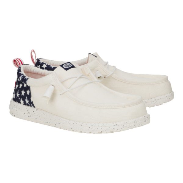 Wally Funk Americana Stars - White/Navy Blazer
