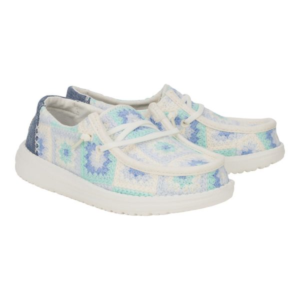 Wendy Youth Cottage Crochet - Bay Blue/Multi