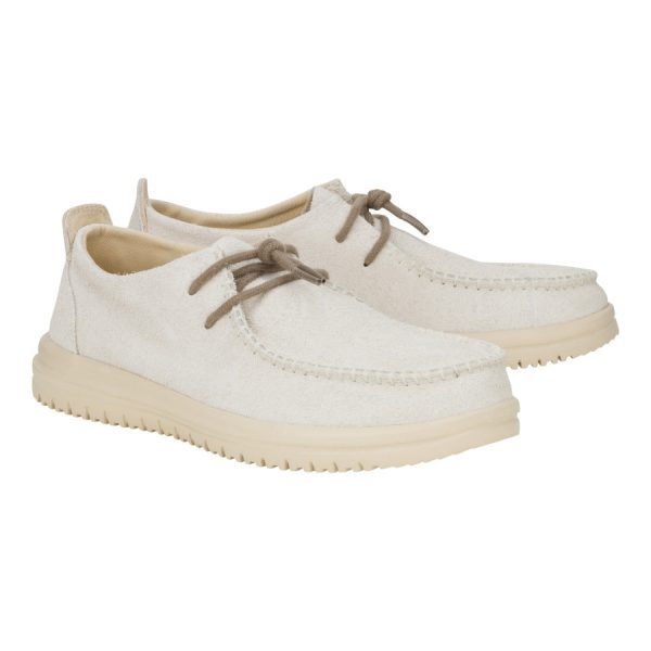 Wally NXT Moc - Egret/Wood Ash