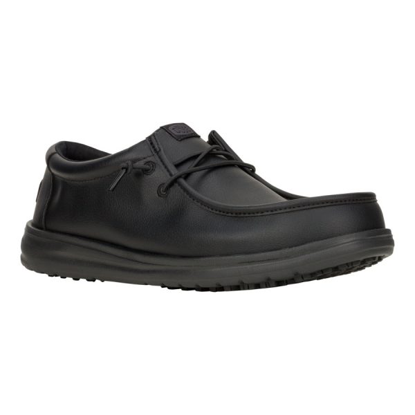 Wally Work CE Classic Slip Resistant Wide - Black