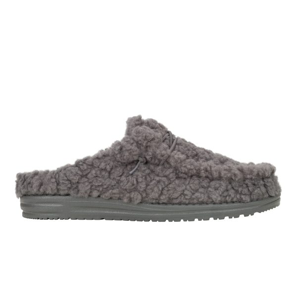 Wally Slipper - Cozy Granite Grey