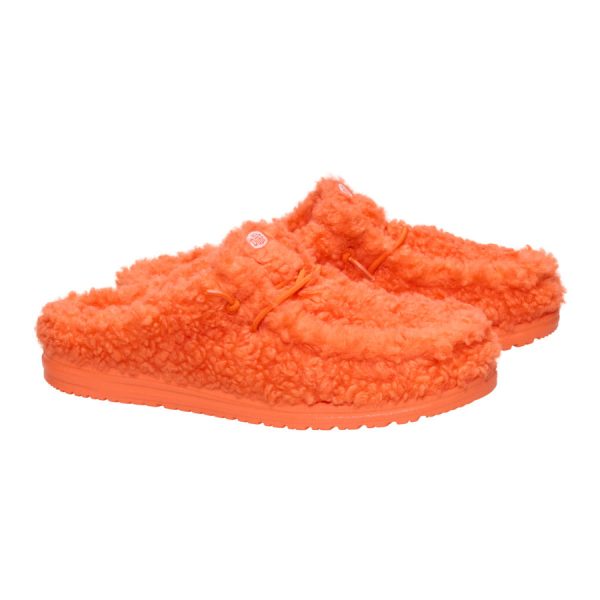 Wally Slipper - Electric Orange