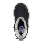 Camden Bow Boot Toddler Cozy - Black
