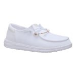 Wendy Funk Mesh Shoelry - White