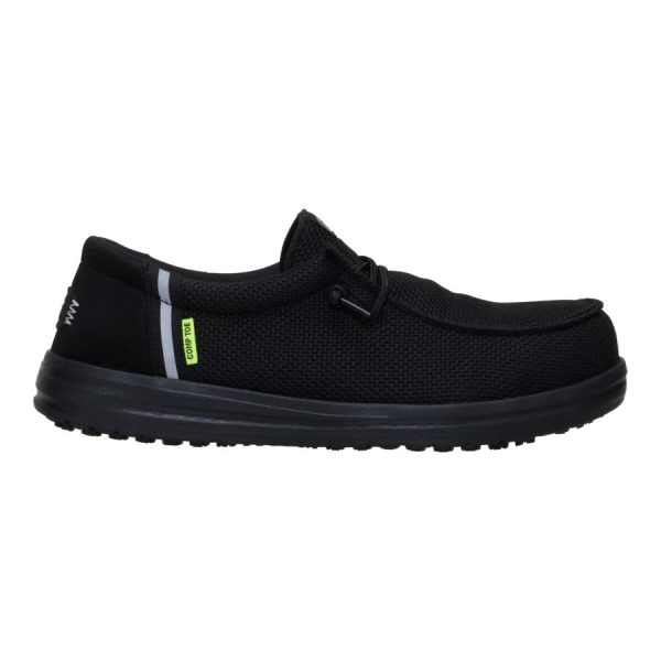 Wendy Work Comp Toe - Black/Black