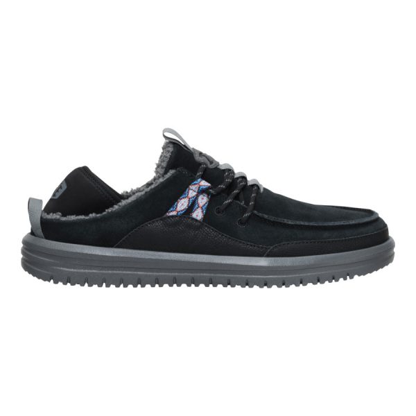 Bradley Blipper Suede - Black/Smoke Grey
