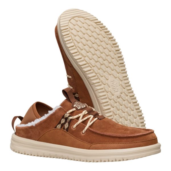 Bradley Blipper Suede - Argan Brown/Multi