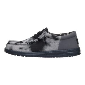 Wally Funk Over Dye - Black/Granite Grey