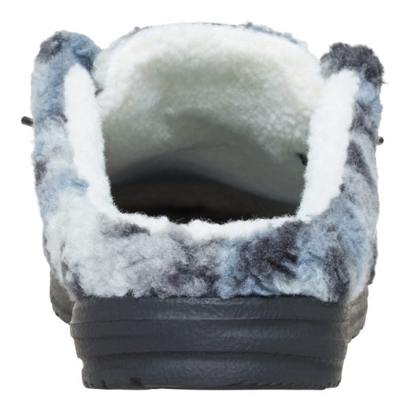 Wally Slipper Cozy Camo - Stormy Blue/Camo
