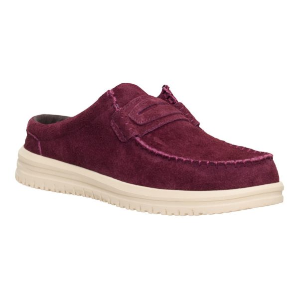 Wally Nxt Mule - Fig Purple