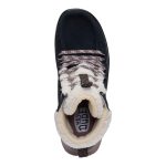 Wendy Peak Apres Suede Cozy Stitch - Black/Tan