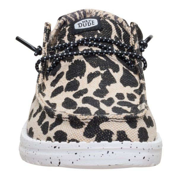 Wendy Cheetah - Tan/Black