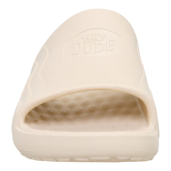Wave Slide Womens - Off White/Bone