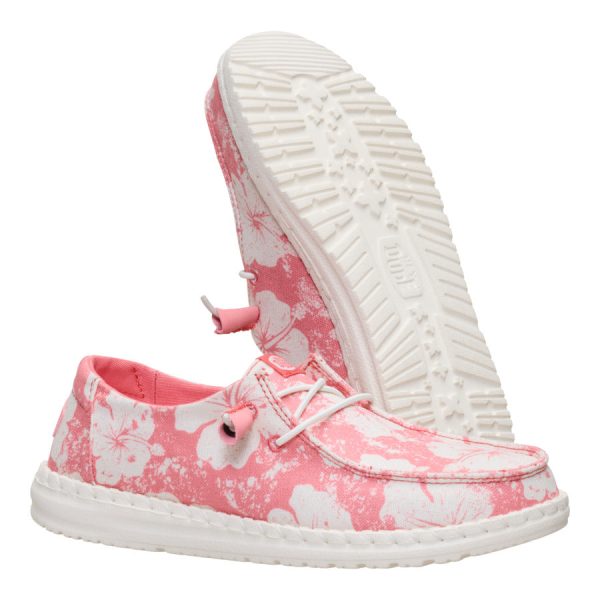 Wendy Hawaiian - Coral/White
