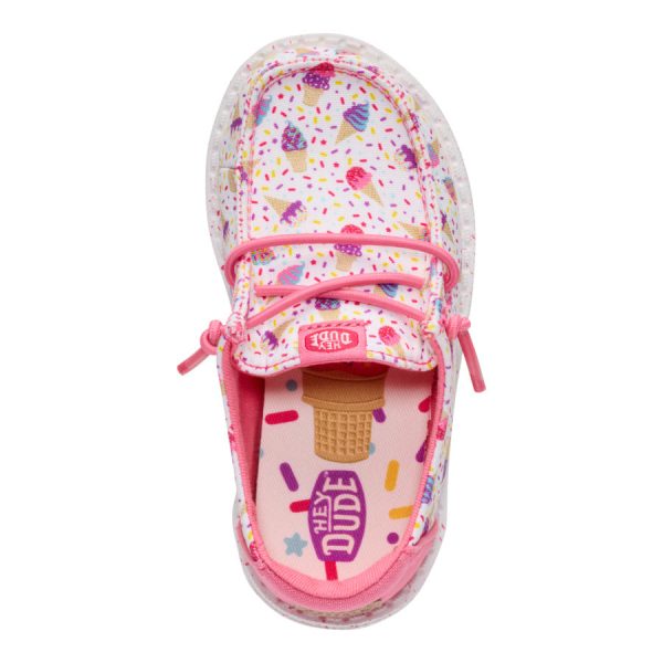 Wendy Toddler Ice Cream Social - White/Multi