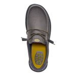Wally Waxed Casual - Dark Grey