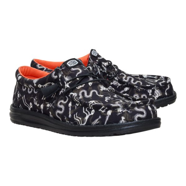 Wally Creepy Creatures - Black/Black