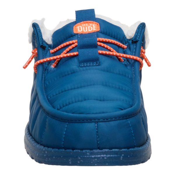 Wally Slip Camp - Navy/Orange