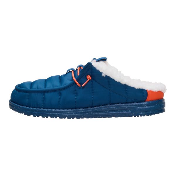 Wally Slip Camp - Navy/Orange