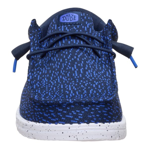 Wally Funk Stretch Speckle - Navy Blazer/Multi