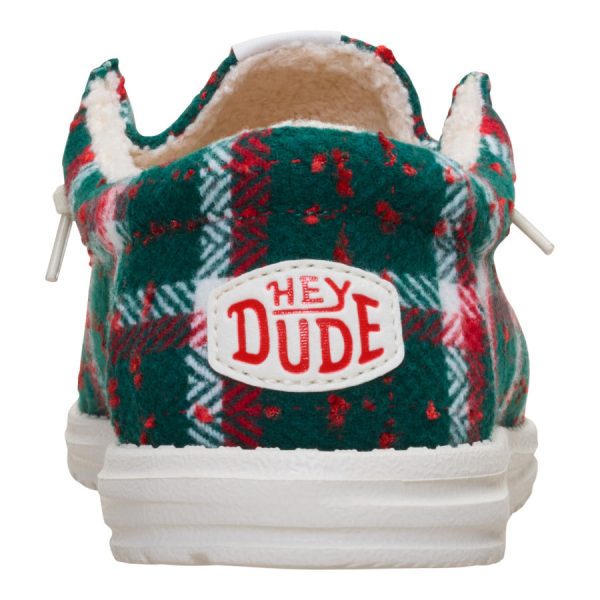 Wally Confetti Plaid Cozy - Red/Green/Multi